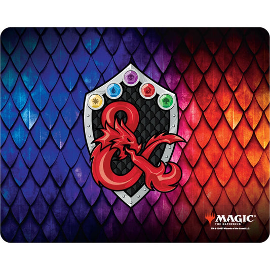 Adventures in the Forgotten Realms Blue Red Scales Mousepad for Dungeons & Dragons - MTG Pro Shop