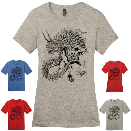 Adventures in the Forgotten Realms Tarrasque T-shirt for Dungeons and Dragons - MTG Pro Shop