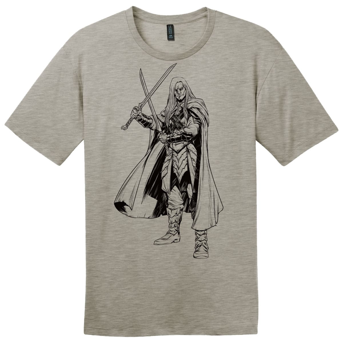 Adventures in the Forgotten Realms Drizzt Do'Urden T-shirt for Dungeons & Dragons - MTG Pro Shop
