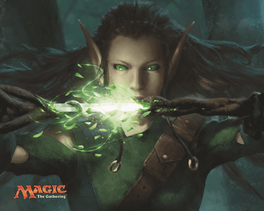 Sword of the Animist Mousepad Featuring Nissa for Magic: The Gathering