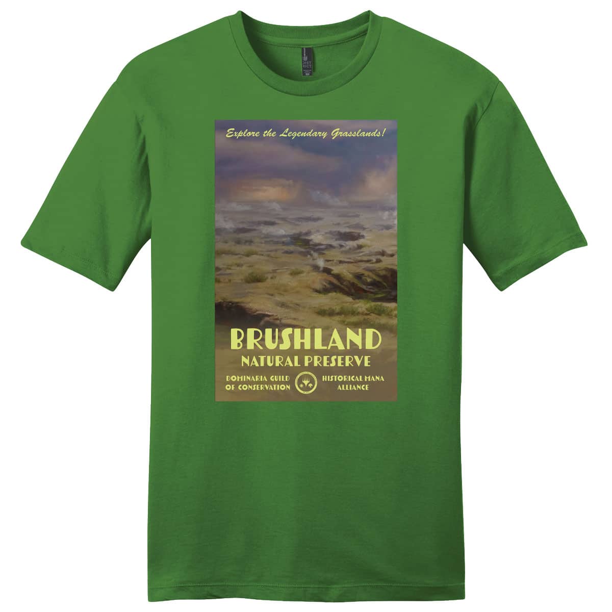The Brothers' War Brushland T-Shirt for Magic: The Gathering