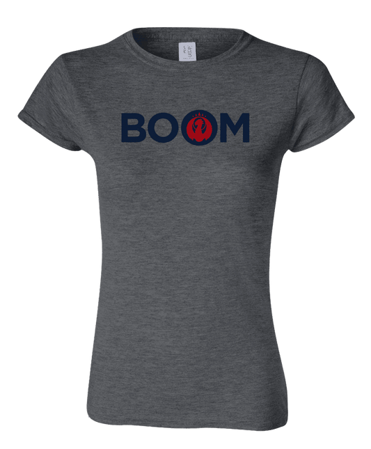Guild Word Women's Izzet BOOM T-Shirt for Magic: The Gathering Media 1 of 1