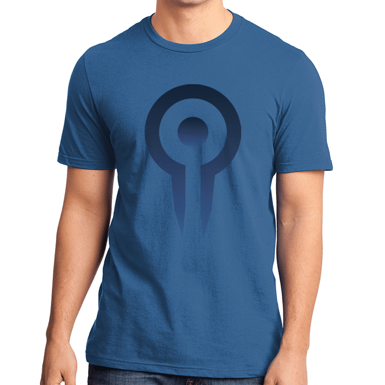Core 2021 Jace Symbol Blue T-shirt for Magic: The Gathering - MTG Pro Shop