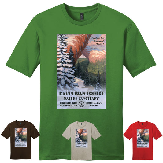 Dominaria United Karplusan Forest T-shirt for Magic: The Gathering - MTG Pro Shop