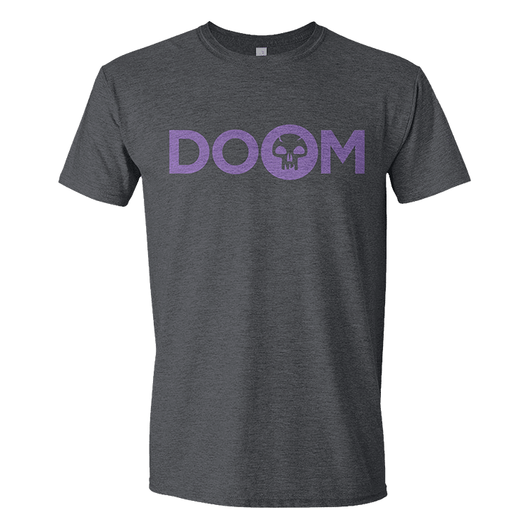Magic: The Gathering Mana Word DOOM Men's T-Shirt