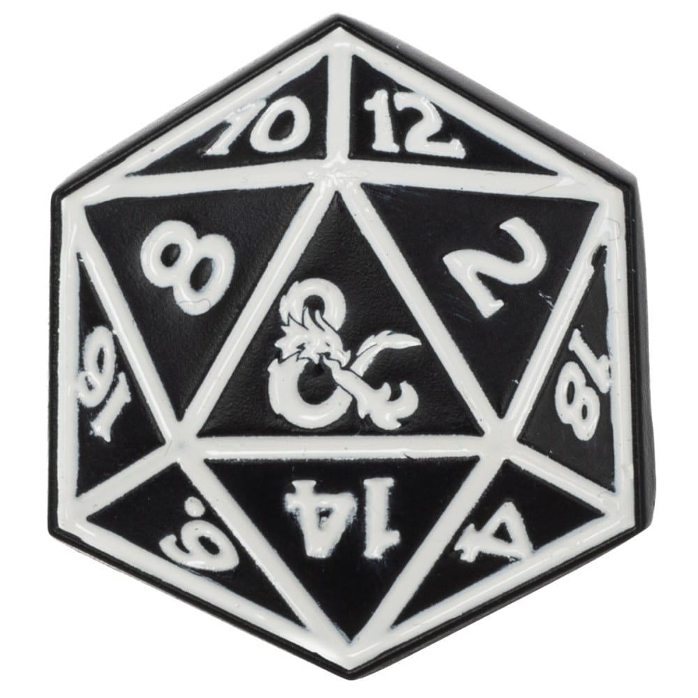 Dungeons and Dragons D20 Pin