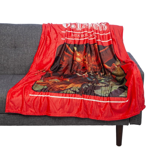 Dungeons and Dragons Red Box Plush Throw