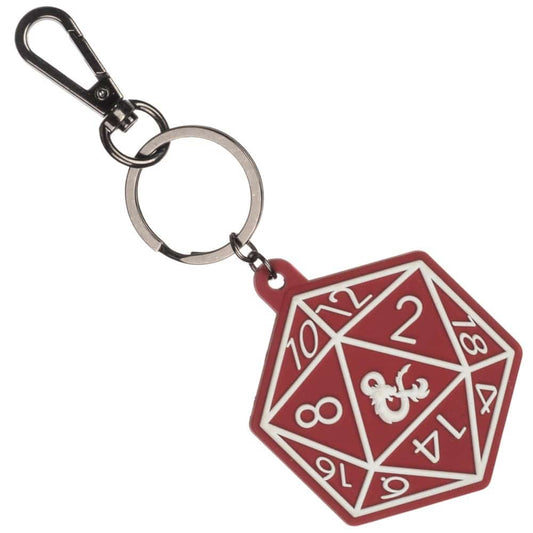 Dungeons and Dragons D20 Keychain