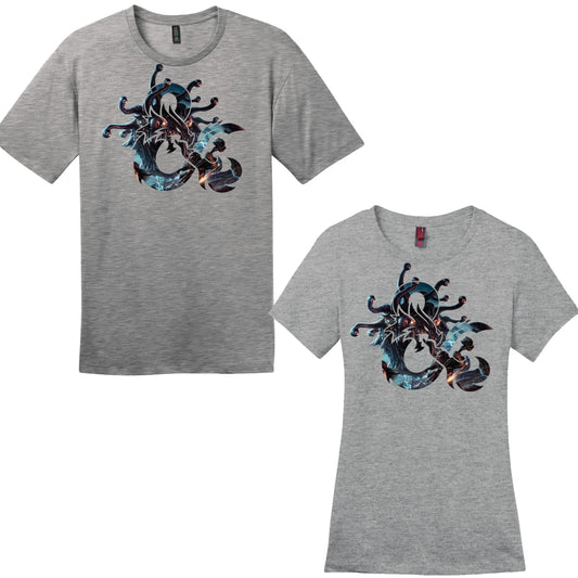 Dungeons & Dragons Evergreen Blue Logo T-Shirt