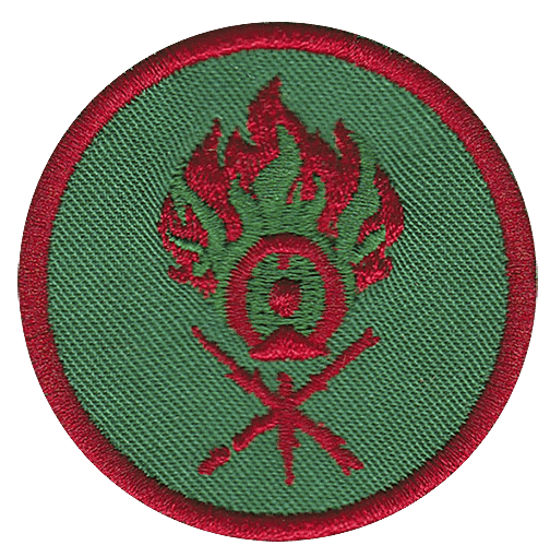 Gruul Guild Patch for Magic: The Gathering