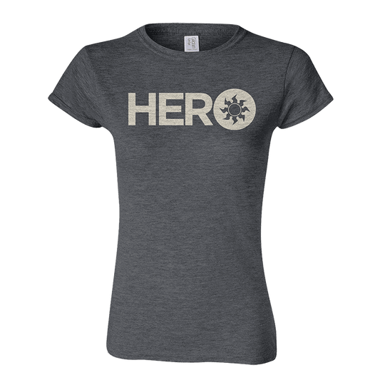 Magic: The Gathering Mana Word "HERO" Women's T-Shirt