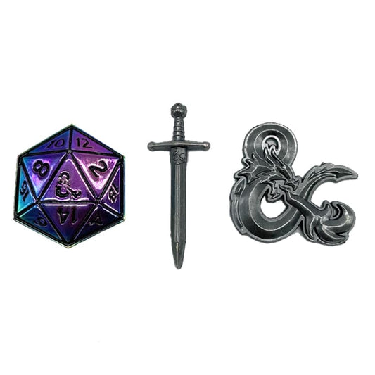 Dungeons & Dragons Three Pin Set