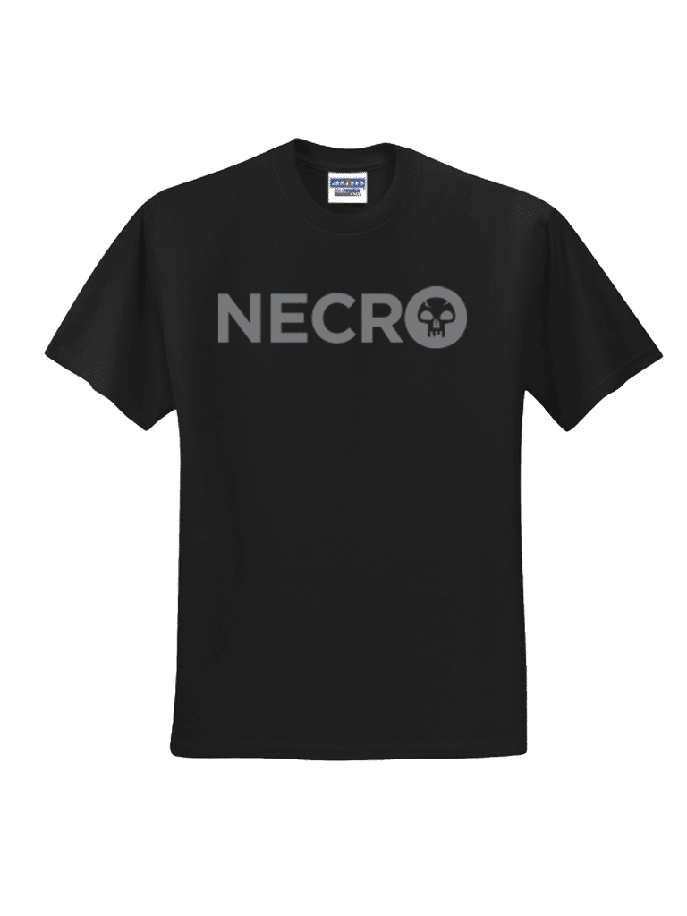 Mana Word "NECRO" T-Shirt for Magic: The Gathering