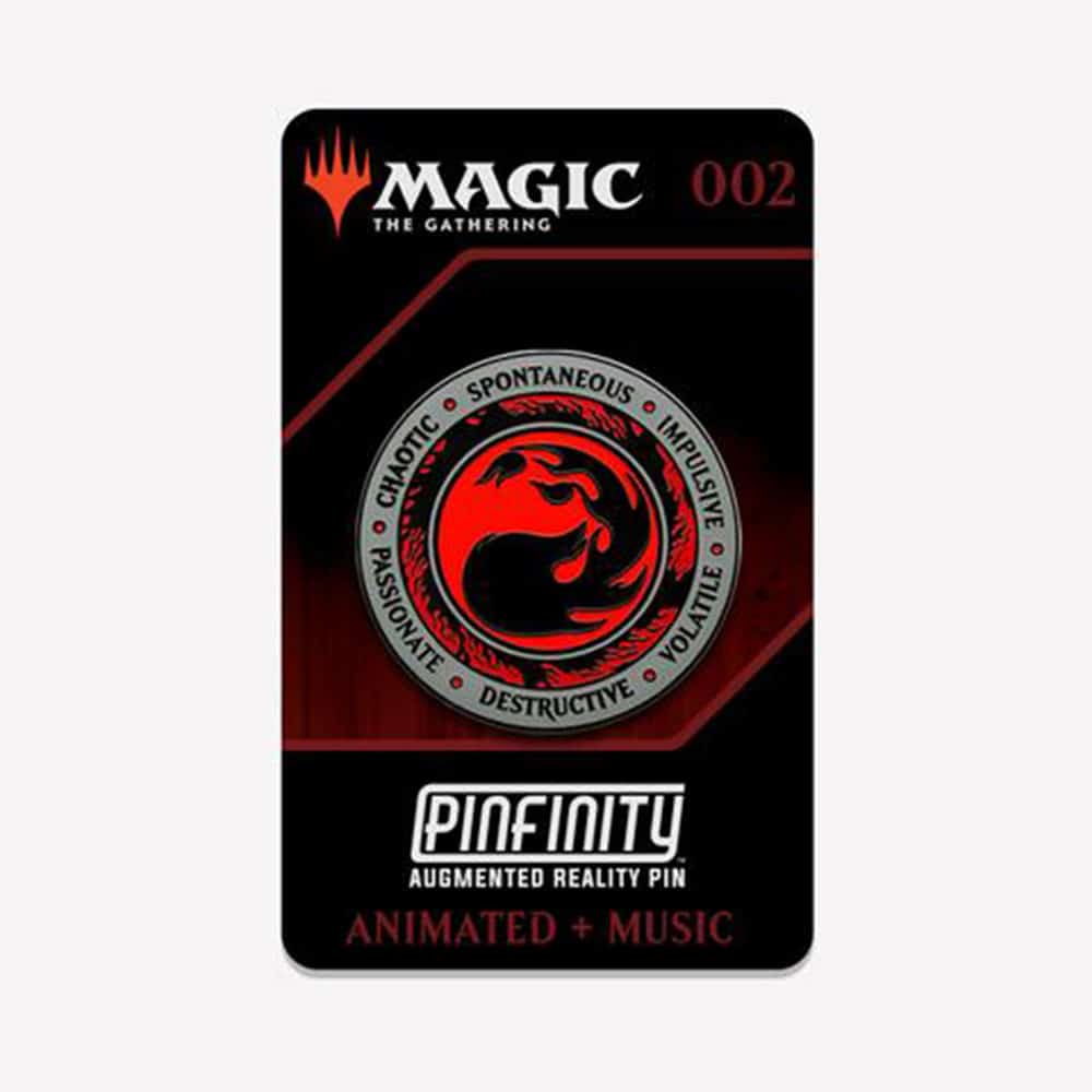 Pinfinity Red Mana Symbol Pin 002 for Magic: The Gathering