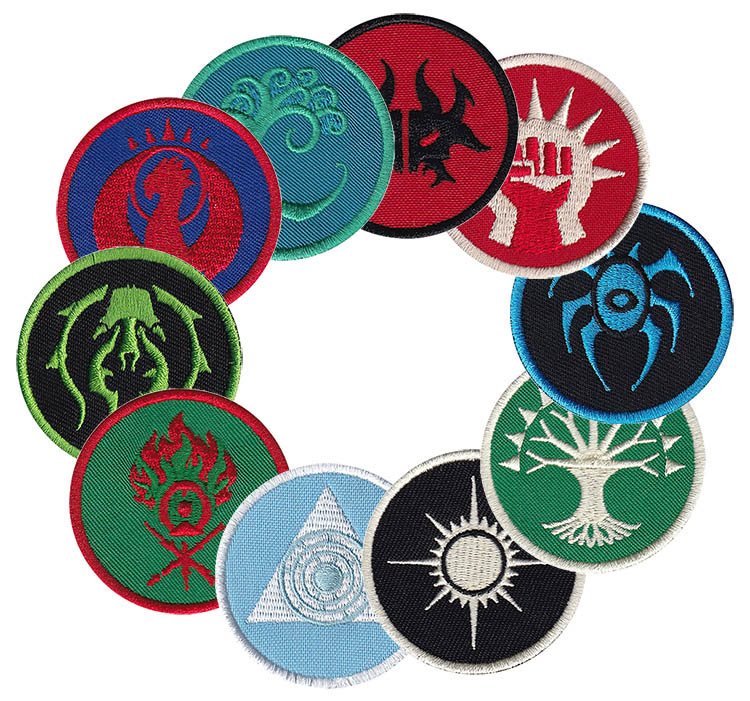 Guild Patch - Set of All 10 Guilds for Magic: The Gathering