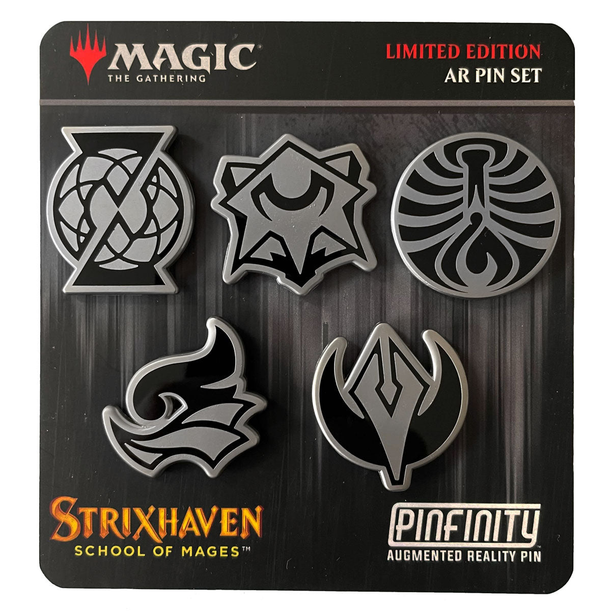 Strixhaven Pinfinity College Pin Set for Magic: The Gathering