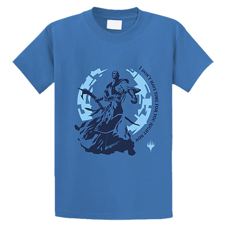 Planeswalker 2020 Teferi I Don't Have Time T-Shirt for Magic: The Gathering
