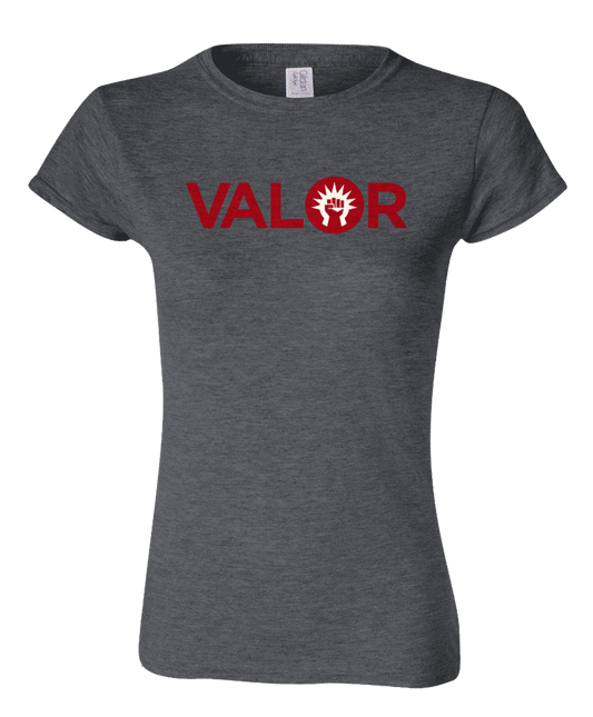 Guild Word Women's Boros VALOR T-Shirt for Magic: The Gathering