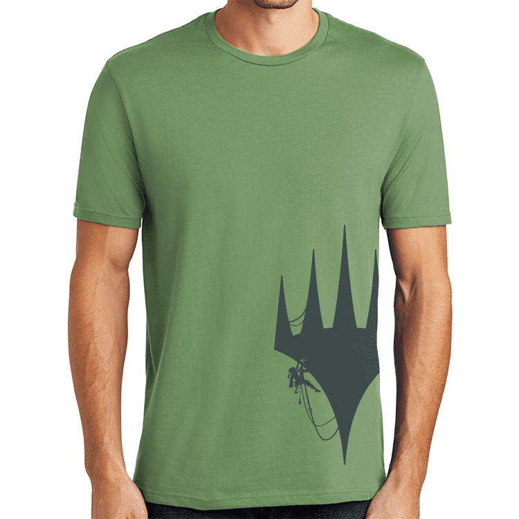 Zendikar Rising Planeswalker Green T-Shirt for Magic: The Gathering