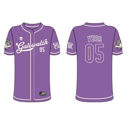 Magic: The Gathering Secret Lair Baseball Jersey - Vess