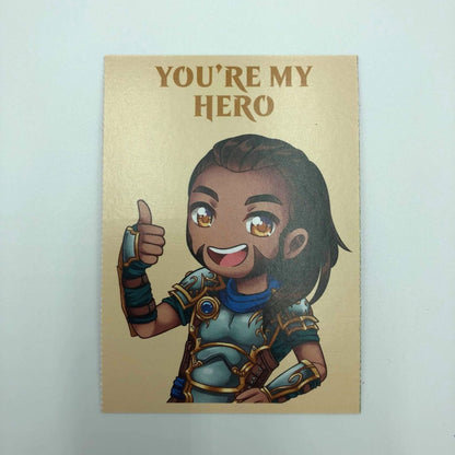 Chibi Planeswalkers Valentine's Day Cards for Magic: The Gathering