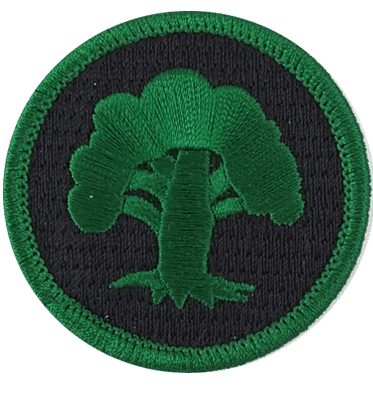 Green Mana Patch for Magic: The Gathering