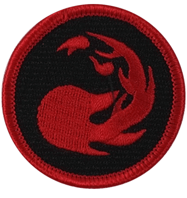 Red Mana Patch for Magic: The Gathering