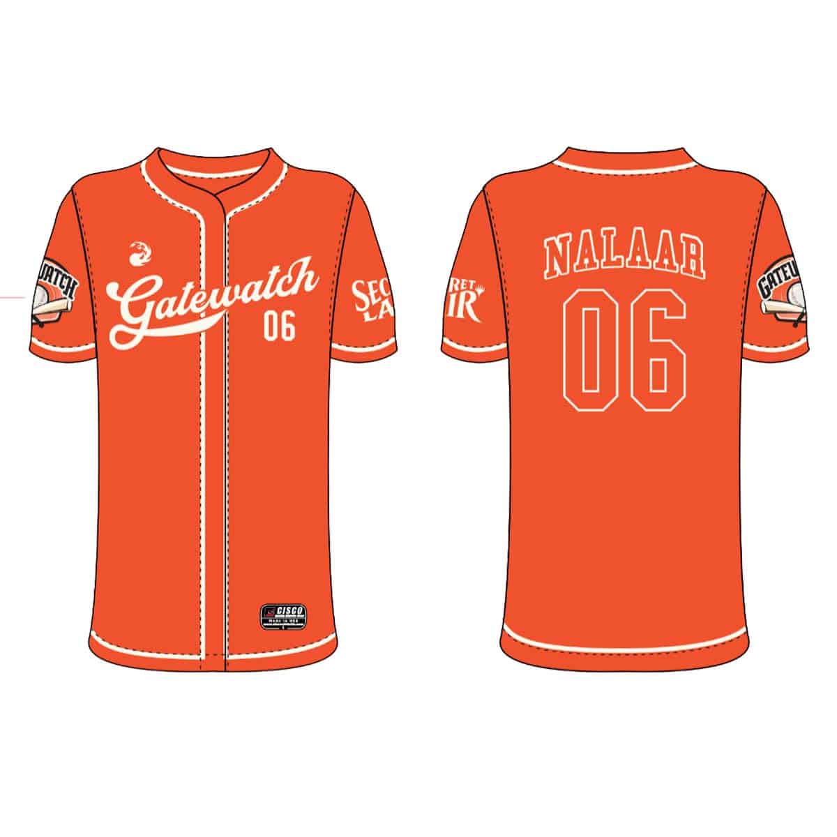 Magic: The Gathering Secret Lair Baseball Jersey - Nalaar